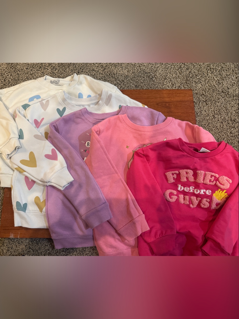 4T Sweatshirts- Good Condition